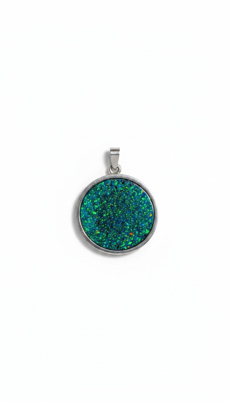 Opal Space Pendant