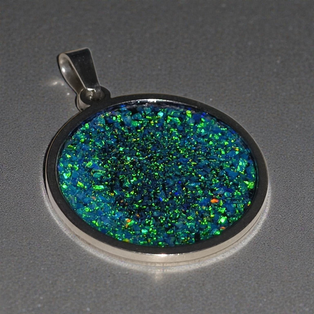 Opal Space Pendant